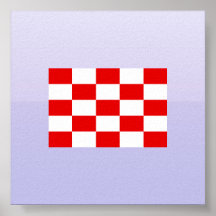 Jack naval l'État indépendant Croatie, Croatie Posters