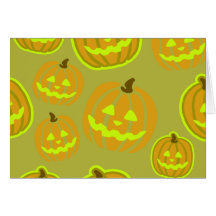 Jack O' Lantern Card
