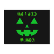 Jack-O'-Lantern Face IV, Green