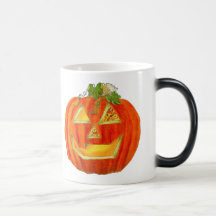 Jack-O'-Lantern Fire Elemental Coffee Mugs