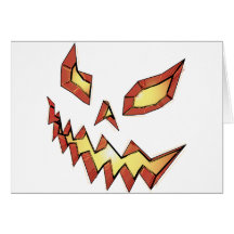 Jack O Lantern Greeting Cards