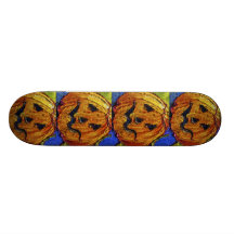 Jack-O-Lantern Halloween Skate Baord Skate Board Deck