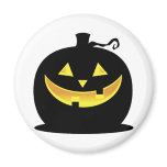 Jack O Lantern Fridge Magnets