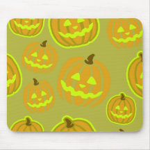 Jack O' Lantern Mouse Pad