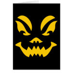 Jack-o-lantern Note Card