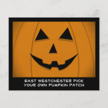 Jack-O-Lantern Pumpkin Graphic Customizable Flyer