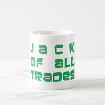 Jack of all trades kaffee tasse