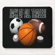 Jack Of All Trades Mouse Pad