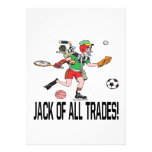 Jack Of All Trades Personalized Announcements