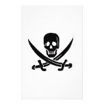 Jack Rackham-Black Stationery Paper
