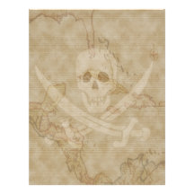 Jack Rackham Map #11 Customized Letterhead