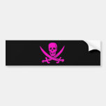 Jack-Rackham-Pink Bumper Sticker