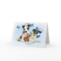 Jack Russell  Angel Babies Cards