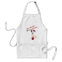 Jack Russell Christmas Wishes Apron