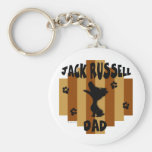 Jack Russell Dad Keychain