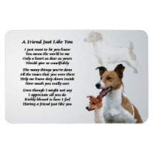 Jack Russell Friend Poem Magnet