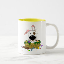Jack Russell Happy Easter Mug