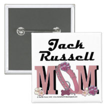 Jack Russell Mom Buttons