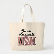 Jack Russell Mom Canvas Bag