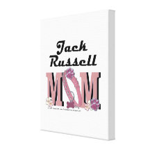 Jack Russell MOM Canvas Prints