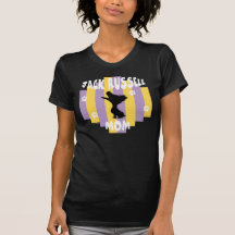 Jack Russell Mom Dark T-Shirt