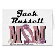 Jack Russell Mom Greeting Card