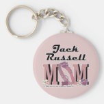 Jack Russell MOM Keychain