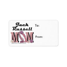 Jack Russell MOM Personalized Address Labels