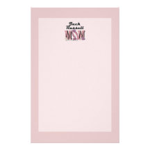 Jack Russell MOM Personalized Stationery