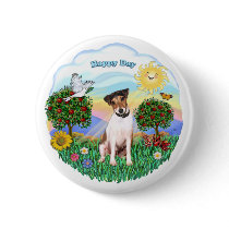 Jack Russell Terrier 1 (1) Pinback Button