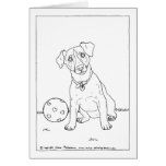 Jack Russell Terrier Carte De Vœux