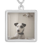 Jack russell terrier. custom necklace