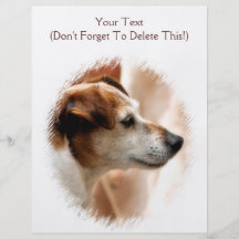 JACK RUSSELL TERRIER DOG CUSTOM FLYER