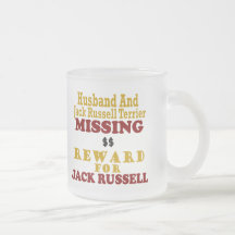 Jack Russell Terrier & Husband Missing Reward For Mugs