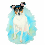 Jack Russell Terrier Jake Sculpture Photo Cut Outs