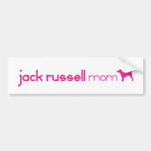 Jack Russell Terrier Mom Bumper Stickers