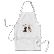 Jack Russell Terrier Naughty Or Nice Aprons