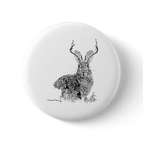 Jackalope Button