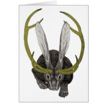 Jackalope Greeting Cards