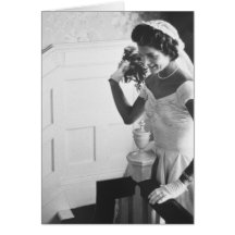 Jackie Kennedy, 1953 Card