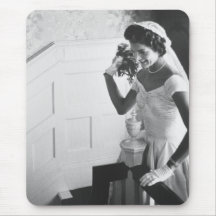 Jackie Kennedy, 1953 Mousepad