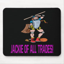 Jackie Of All Trades Mouse Pads
