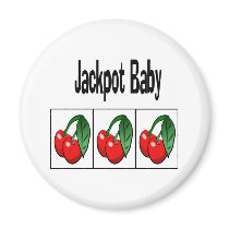 Jackpot Baby Magnets