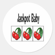Jackpot Baby Sticker