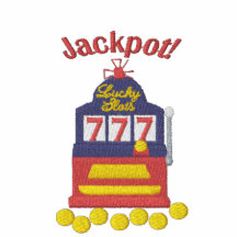 Jackpot Slots Embroidered Shirt