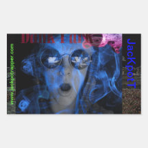 JacKpot The Rapper Rectangular Sticker