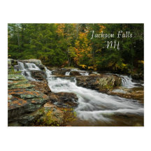 Jackson Falls, NH   Postcard
