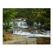 Jackson Falls, NH   Postcard