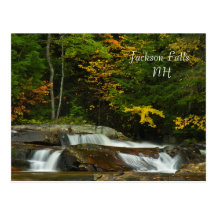Jackson Falls, NH   Postcard