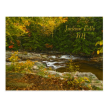 Jackson Falls, NH   Postcard